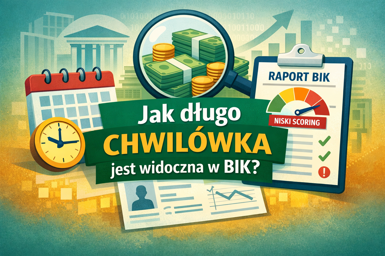 Jak długo chwilówka jest widoczna w BIK?