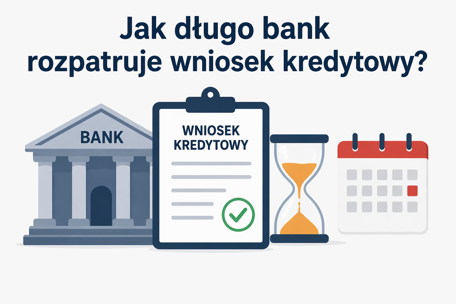 Jak długo bank rozpatruje wniosek kredytowy?