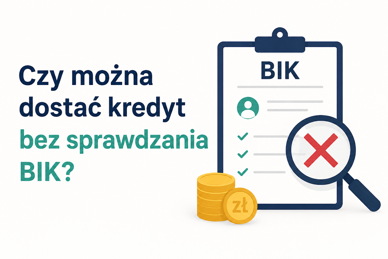 Czy można dostać kredyt bez sprawdzania BIK?