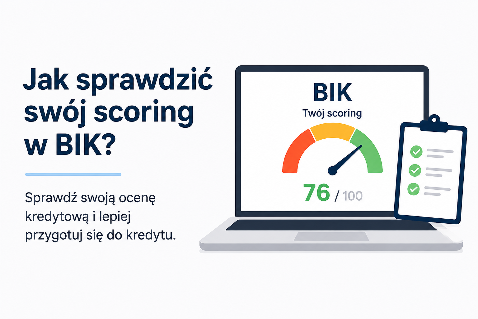 Jak sprawdzić swój scoring w BIK?